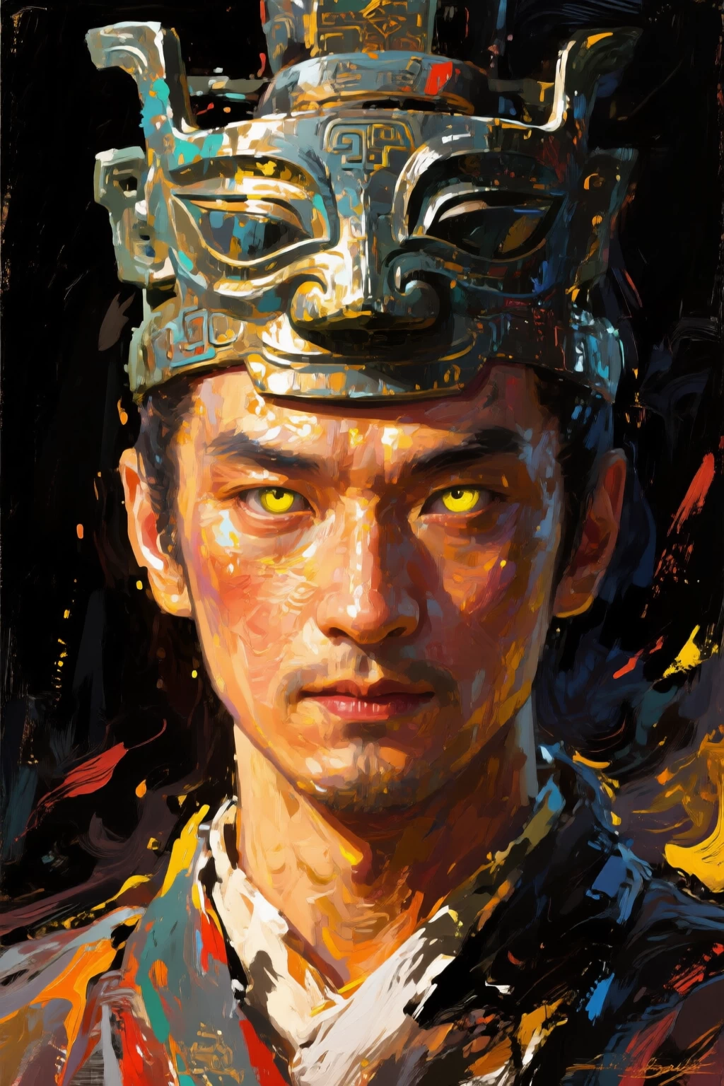 涂抹质感与肌理